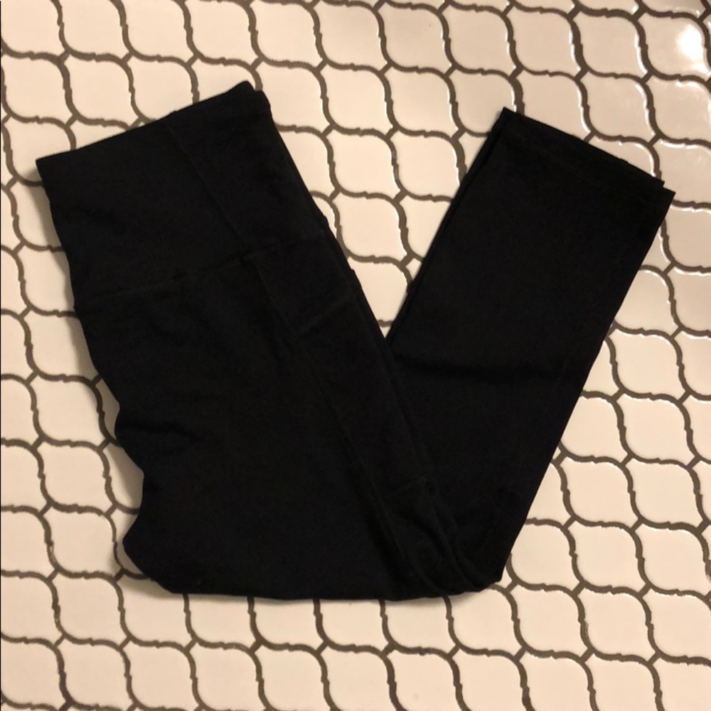 RBX Black athletic capris